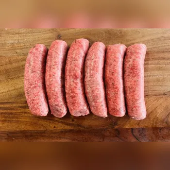 Beef, Herb & Garlic Sausages
