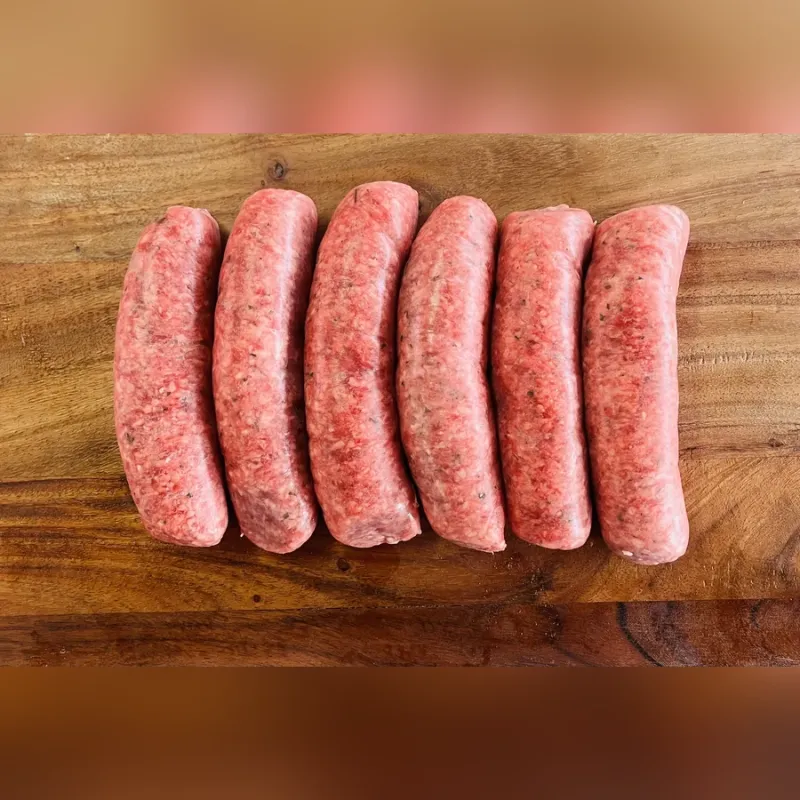Beef, Herb & Garlic Sausages
