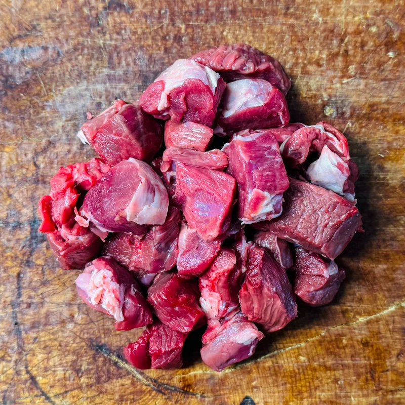 Diced Lamb